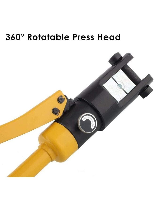 يُسلِّم مجموعة أدوات التجعيد الهيدروليكية لكابلات الأسلاك الكهربائية 10-120 مم، أداة تجعيد بسقاطة 16 طن، مجموعة قوالب أدوات التجعيد الهيدروليكية لكابلات الأسلاك الكهربائية (YQK-120) - Image 2